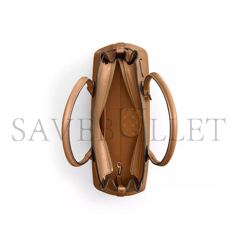 C0a*h empire carryall 34 handbag b4t7j (34.5*15.5*12cm)
